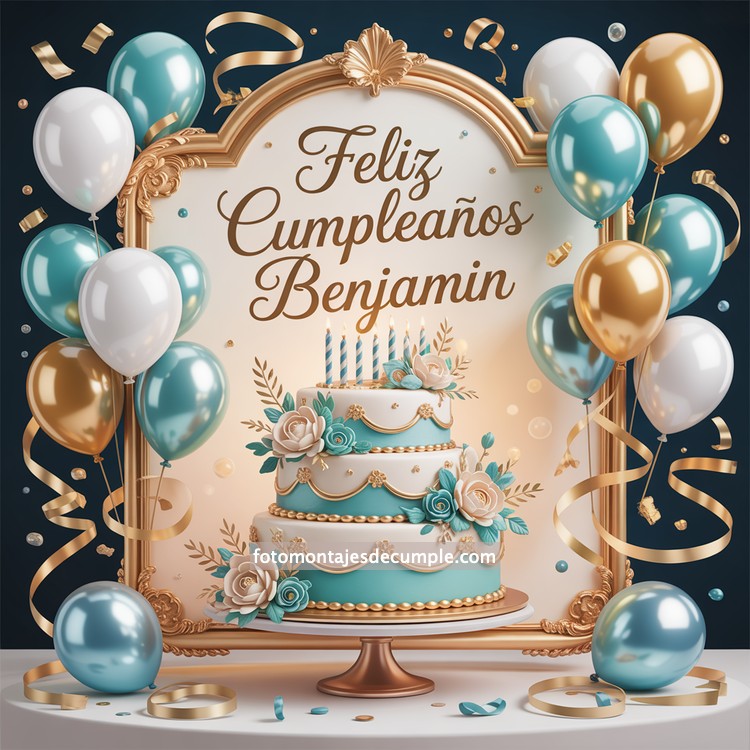 Nombres de hombre feliz cumpleaños en celeste 58 nombres hombre con pastel de cumpleaños y globos