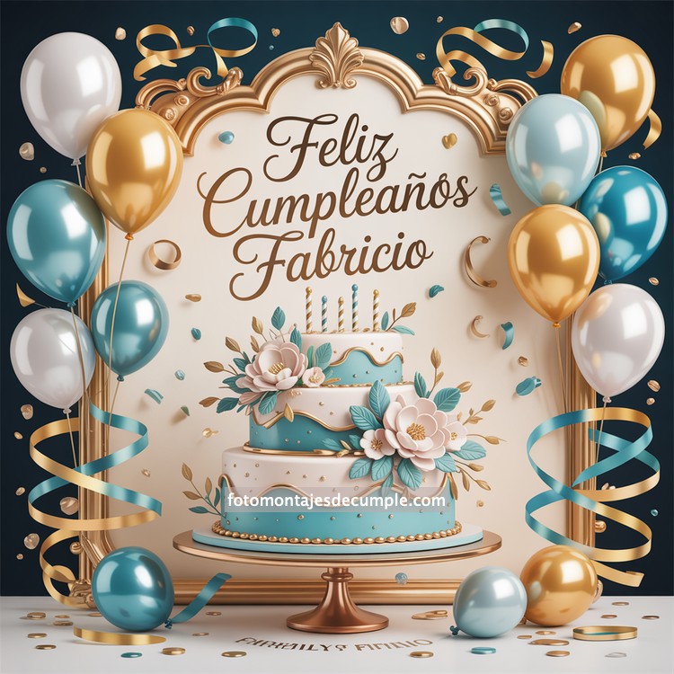Nombres de hombre feliz cumpleaños en celeste 54 nombres hombre con pastel de cumpleaños y globos