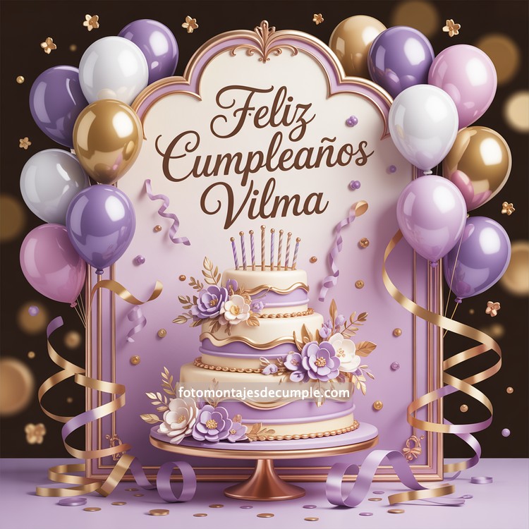 Nombres de mujer feliz cumpleaños en lila 88 nombres hombre con pastel de cumpleaños y globos