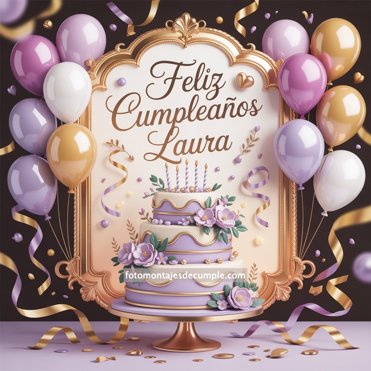 Nombres de mujer feliz cumpleaños en lila 76 nombres hombre con pastel de cumpleaños y globos