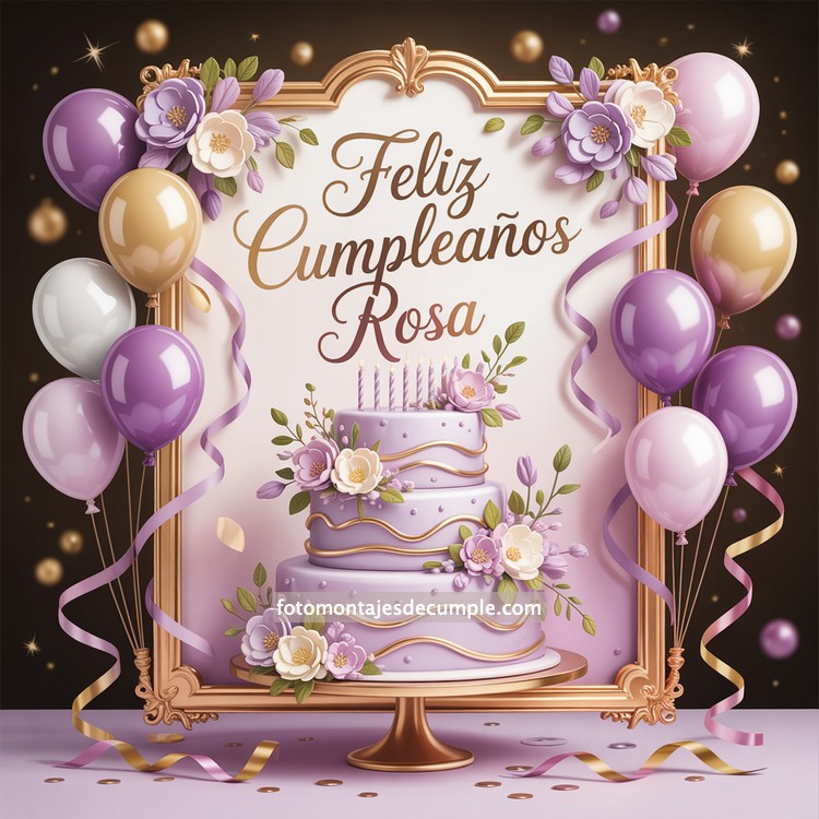 Nombres de mujer feliz cumpleaños en lila 72 nombres hombre con pastel de cumpleaños y globos