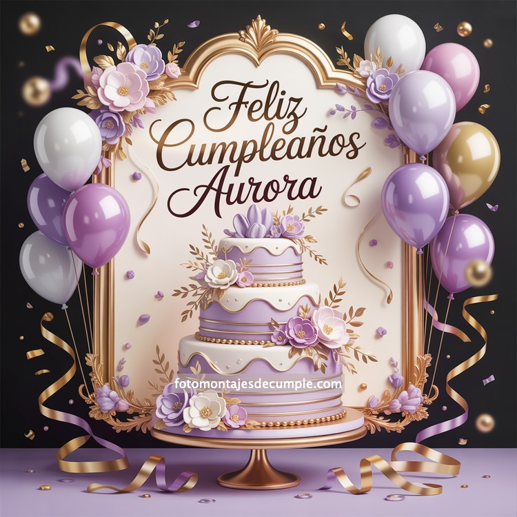 Nombres de mujer feliz cumpleaños en lila 67 nombres hombre con pastel de cumpleaños y globos