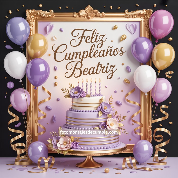 Nombres de mujer feliz cumpleaños en lila 54 nombres hombre con pastel de cumpleaños y globos