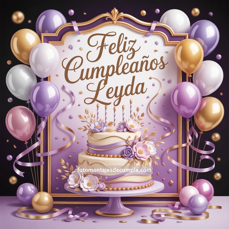 Nombres de mujer feliz cumpleaños en lila 97 nombres hombre con pastel de cumpleaños y globos