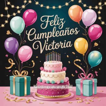 Nombres mujer feliz cumpleaños con globos y pastel 101 nombres feliz cumple para mujer con pastel y globos