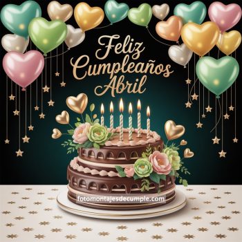Nombres para mujer con feliz cumpleaños y pastel