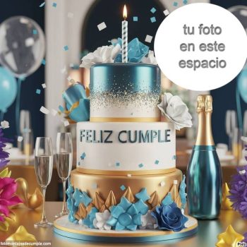 5 hermosos marcos de cumpleaños para fotos 11 fotomontajes gratis de cumpleaños