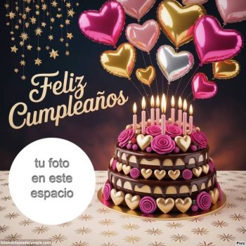 marcos de fotos de feliz cumpleaños