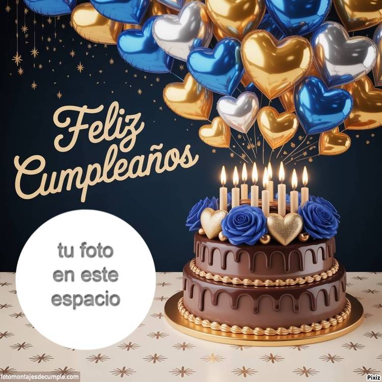 marcos de fotos de feliz cumpleaños