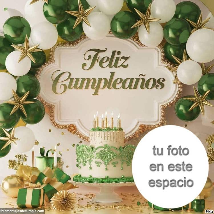 5 marcos de cumpleaños GRATIS para tu foto 9 marcos de cumpleaños para colocar mi foto