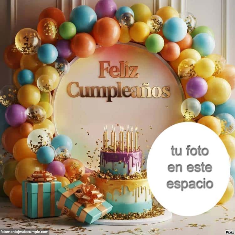 5 marcos de cumpleaños GRATIS para tu foto 10 marcos de cumpleaños para colocar mi foto