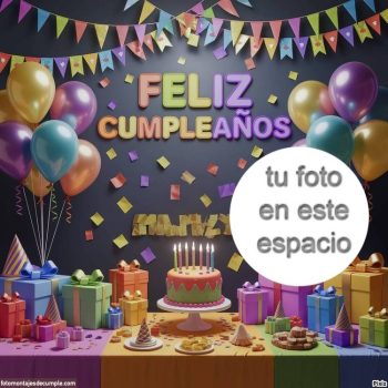 marcos para fotos de feliz cumpleaños