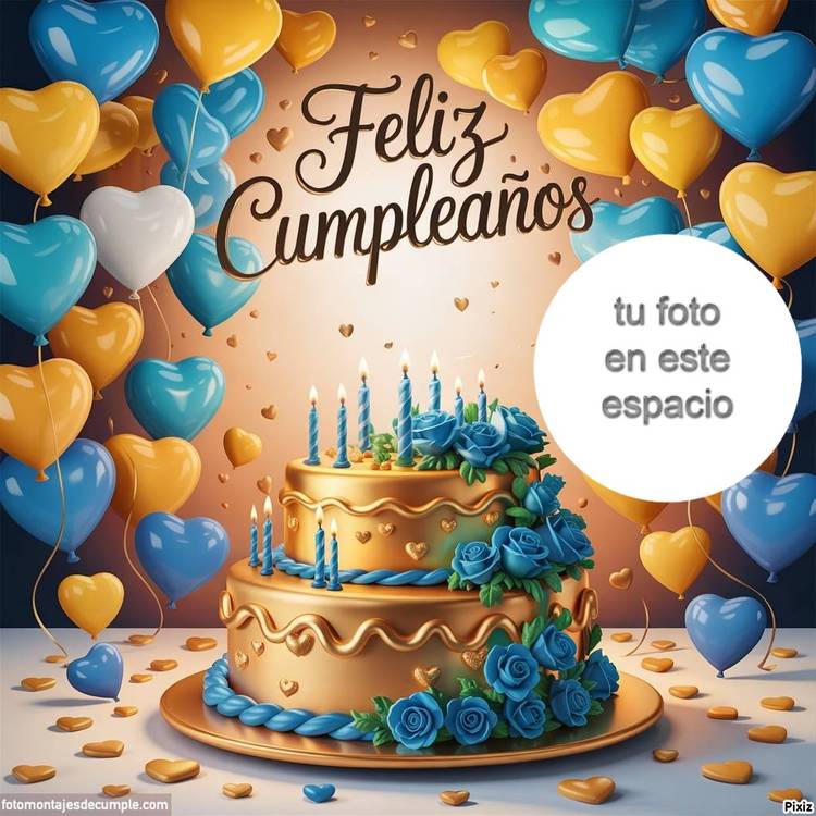 Edita gratis aquí tu foto con marcos de cumpleaños 9 fotomontajes marcos de fotos de feliz cumpleaños