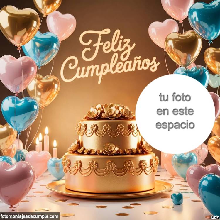 marcos de fotos de feliz cumpleaños