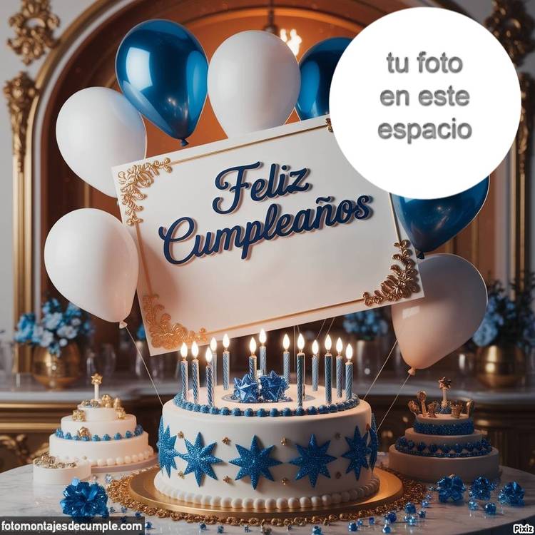 marcos de fotos de feliz cumpleaños
