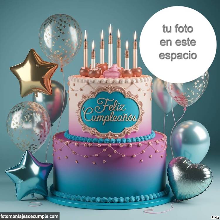 marcos de fotos de feliz cumpleaños