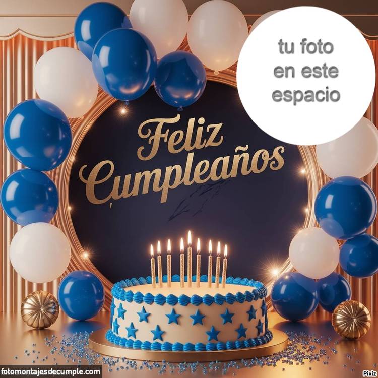 marcos de fotos de feliz cumpleaños