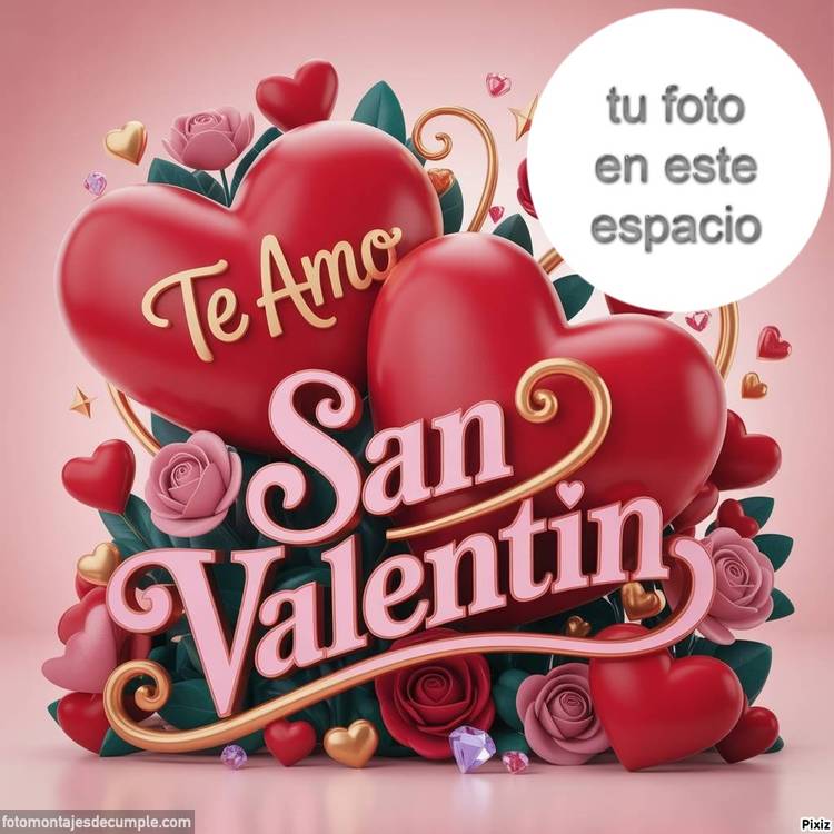 marcos de fotos de feliz san valentin