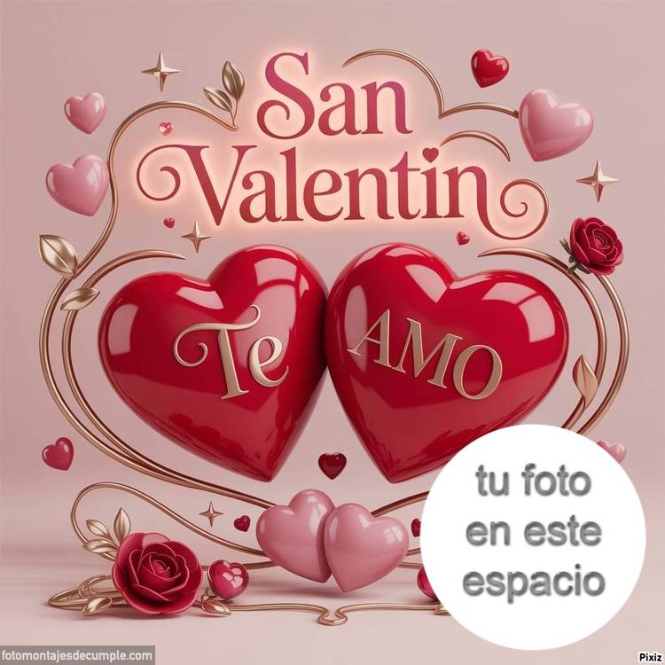 marcos de fotos de feliz san valentin