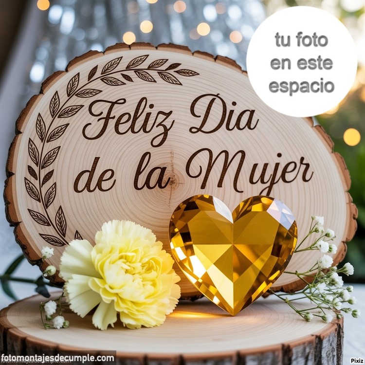 5 bellos marcos de fotos para el Día de la Mujer 7 fotomontajes marcos de fotos feliz dia de la mujer