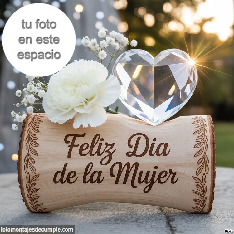 5 bellos marcos de fotos para el Día de la Mujer 8 fotomontajes marcos de fotos feliz dia de la mujer