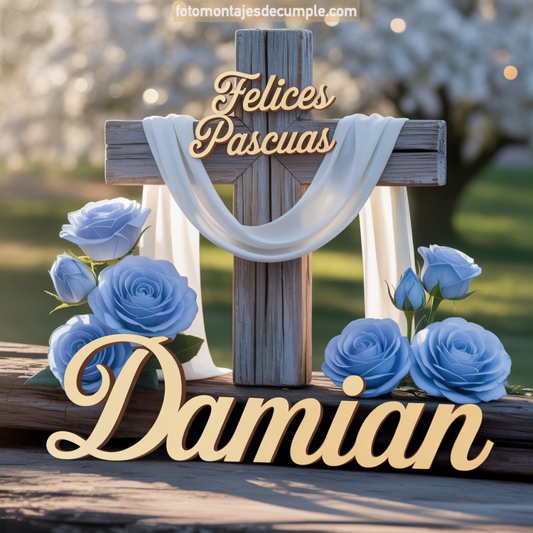 imagenes con nombres de felices pascuas para hombres