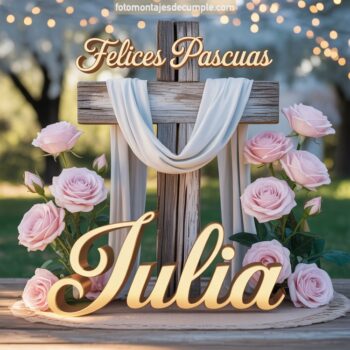 imagenes con nombres de felices pascuas para mujeres