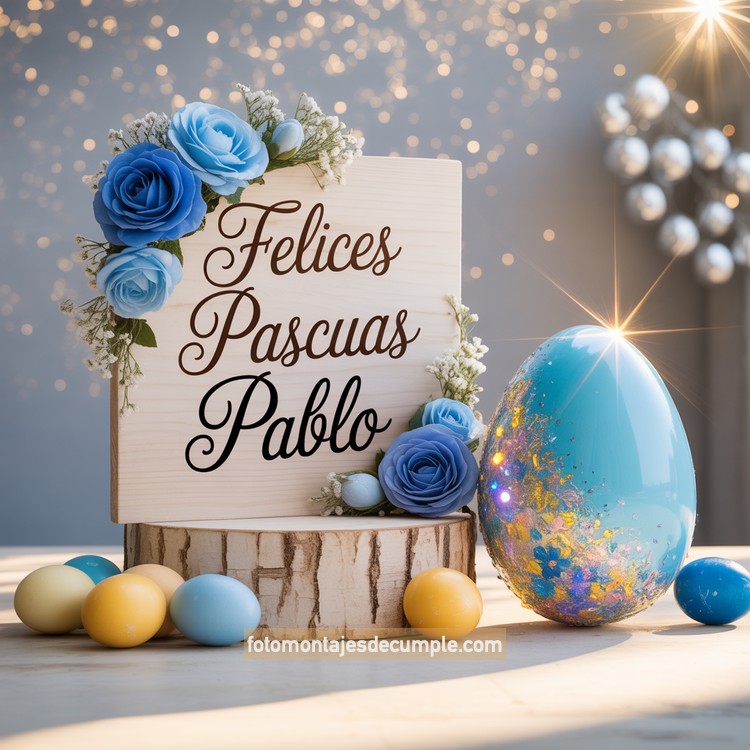 imagenes con nombres de felices pascuas para hombres