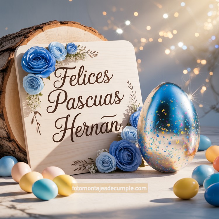 imagenes con nombres de felices pascuas para hombres