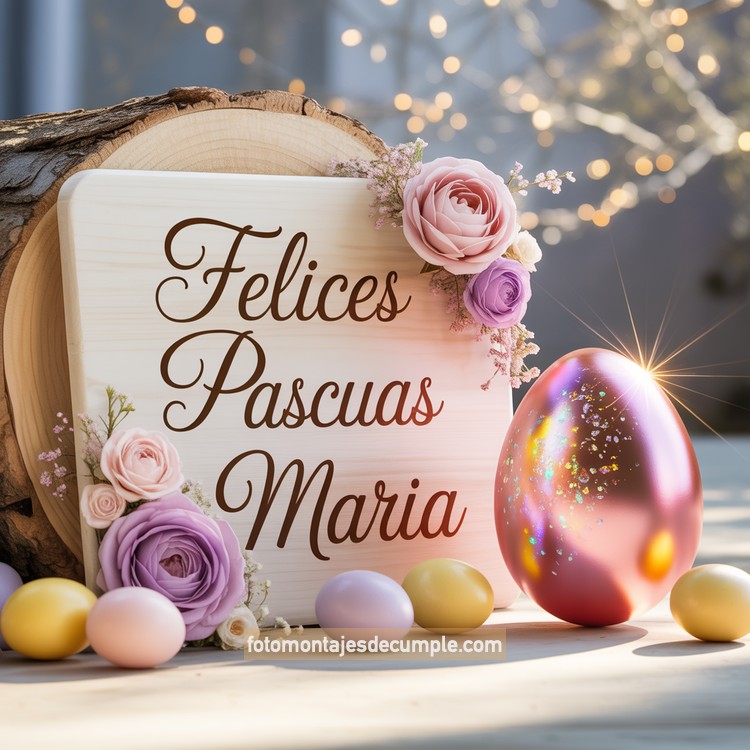 imagenes con nombres de felices pascuas para mujeres