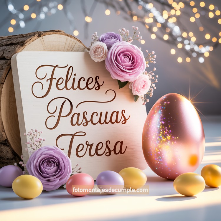 imagenes con nombres de felices pascuas para mujeres