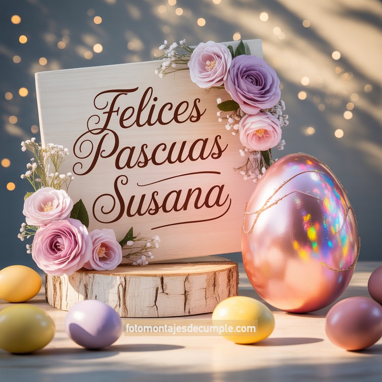 imagenes con nombres de felices pascuas para mujeres