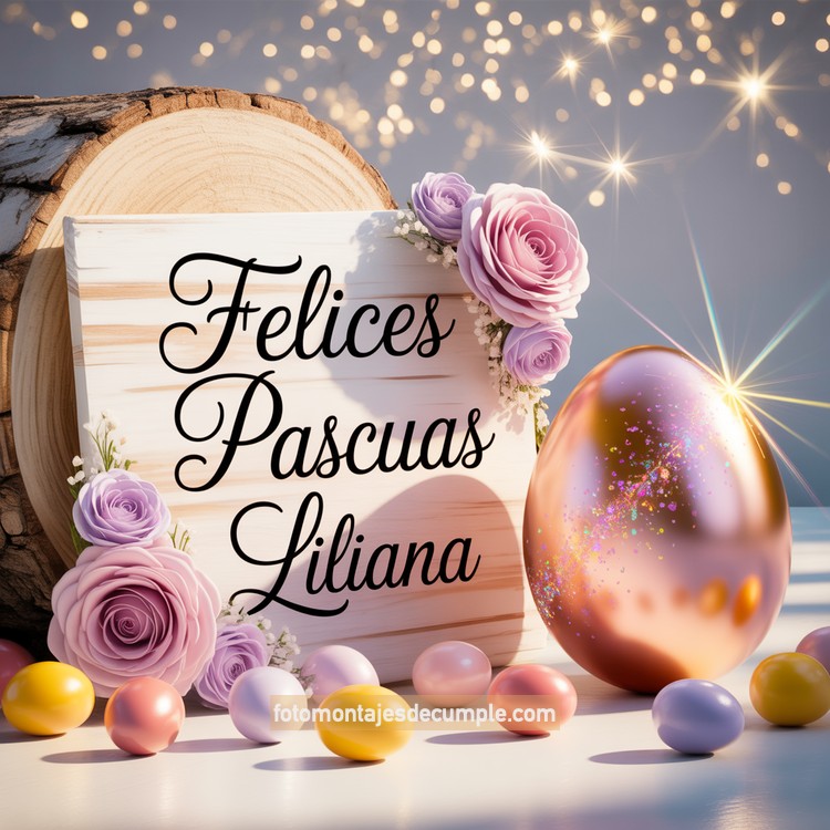 imagenes con nombres de felices pascuas para mujeres