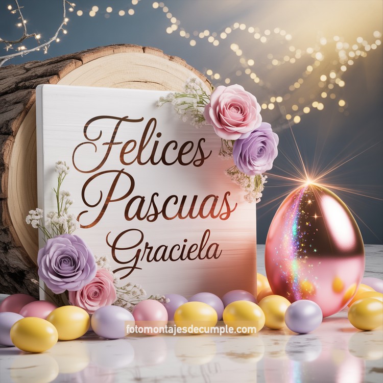 imagenes con nombres de felices pascuas para mujeres
