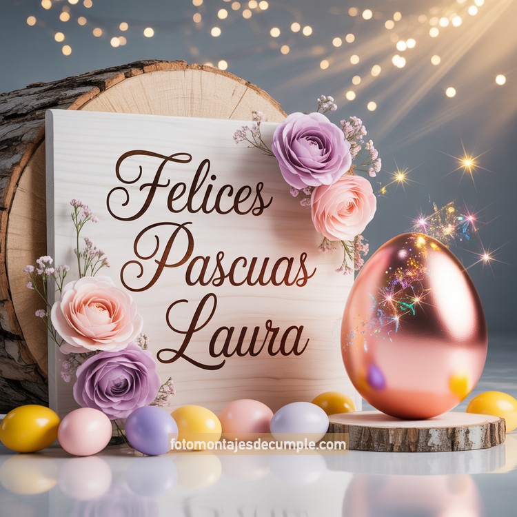 imagenes con nombres de felices pascuas para mujeres