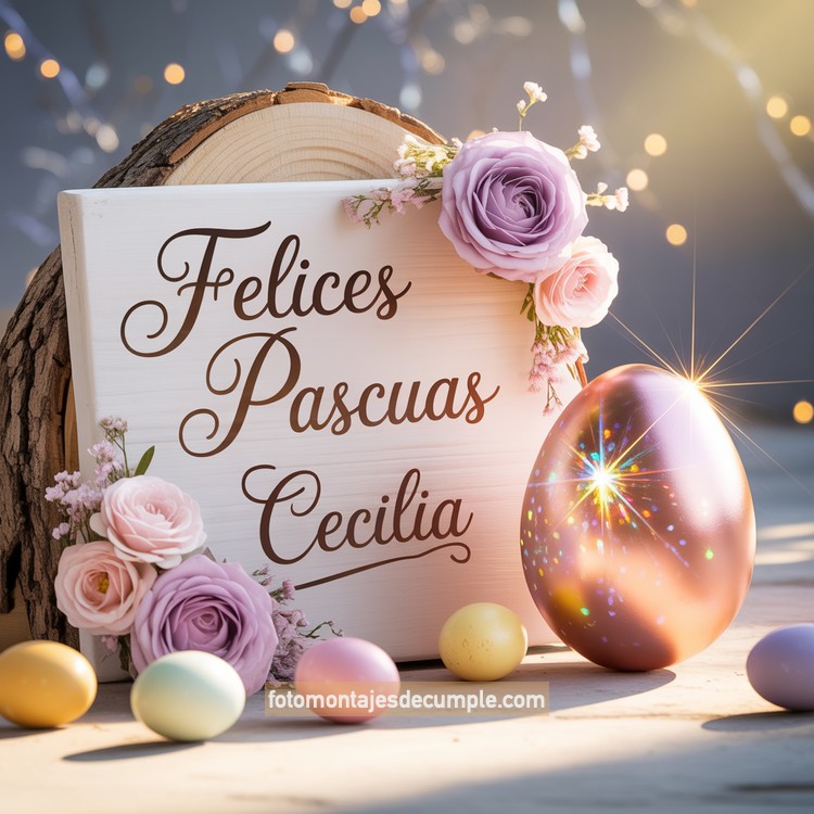 imagenes con nombres de felices pascuas para mujeres