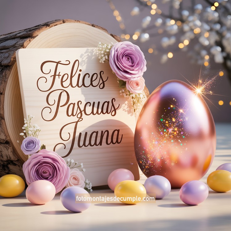 imagenes con nombres de felices pascuas para mujeres