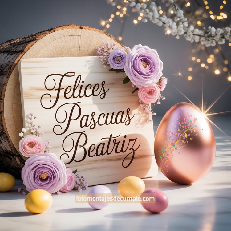 imagenes con nombres de felices pascuas para mujeres
