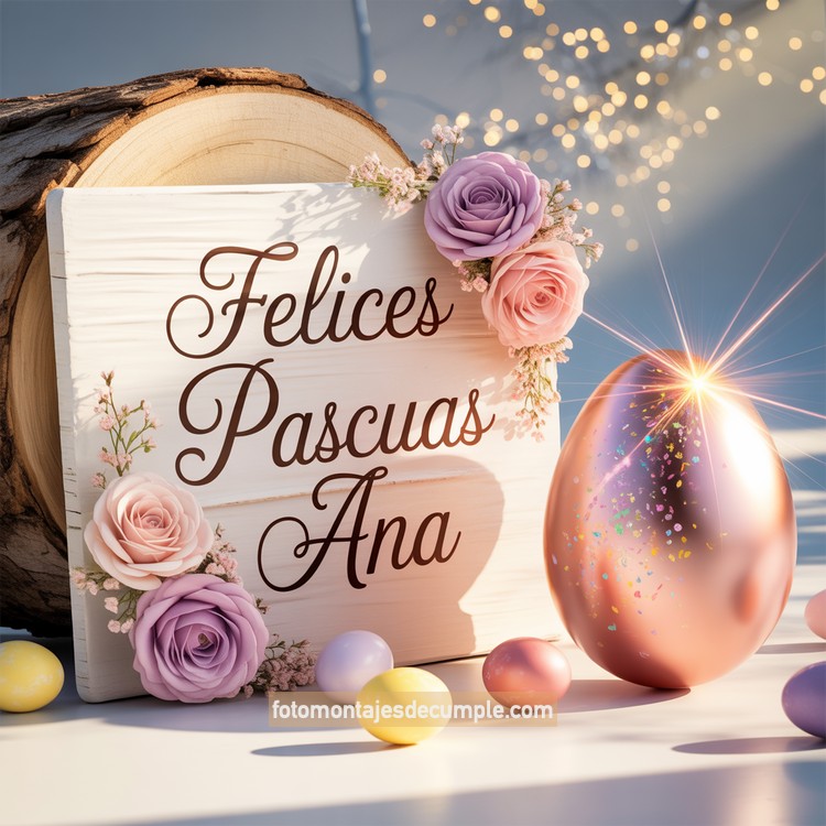 imagenes con nombres de felices pascuas para mujeres