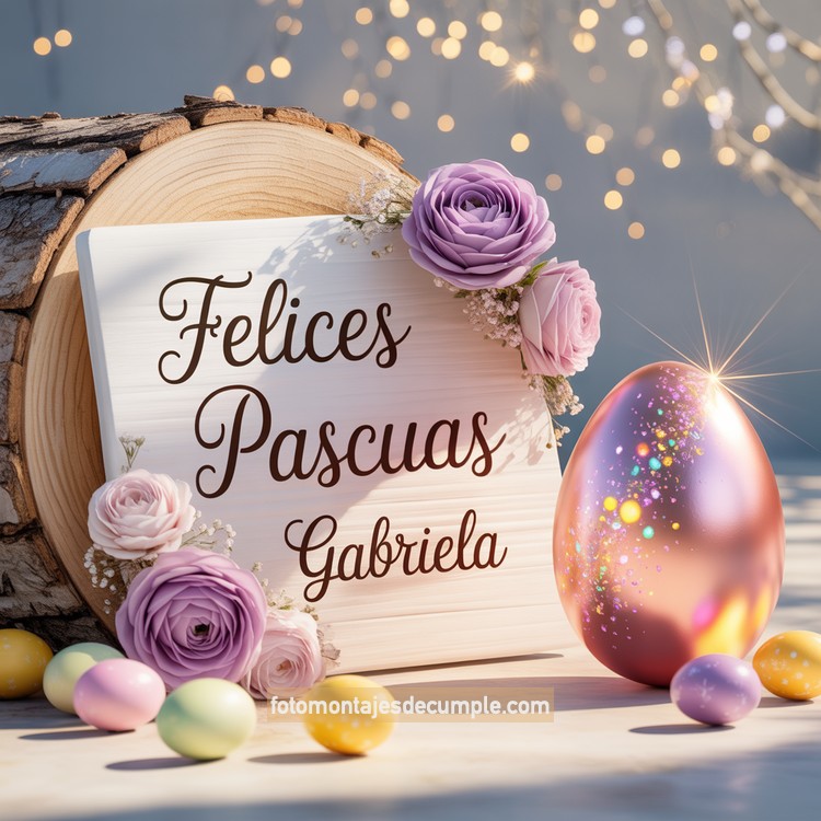 imagenes con nombres de felices pascuas para mujeres