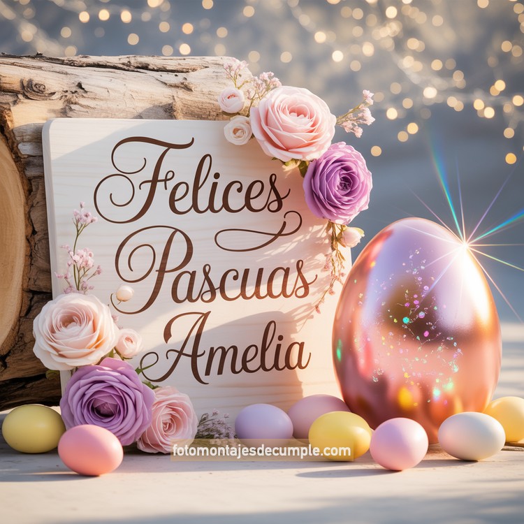 imagenes con nombres de felices pascuas para mujeres