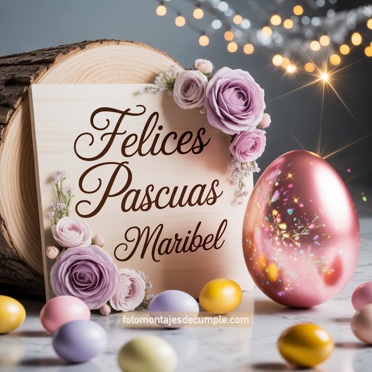 imagenes con nombres de felices pascuas para mujeres