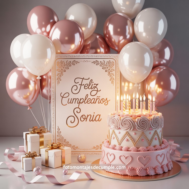 nombres de feliz cumpleaños para mujer