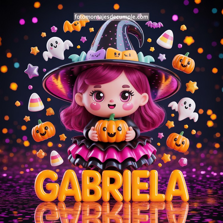 nombres brujita halloween gratis