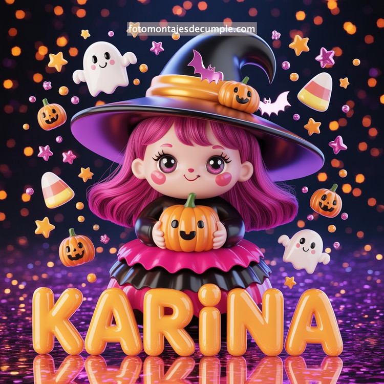 nombres brujita halloween gratis