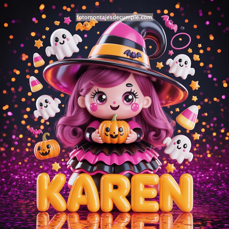nombres brujita halloween gratis