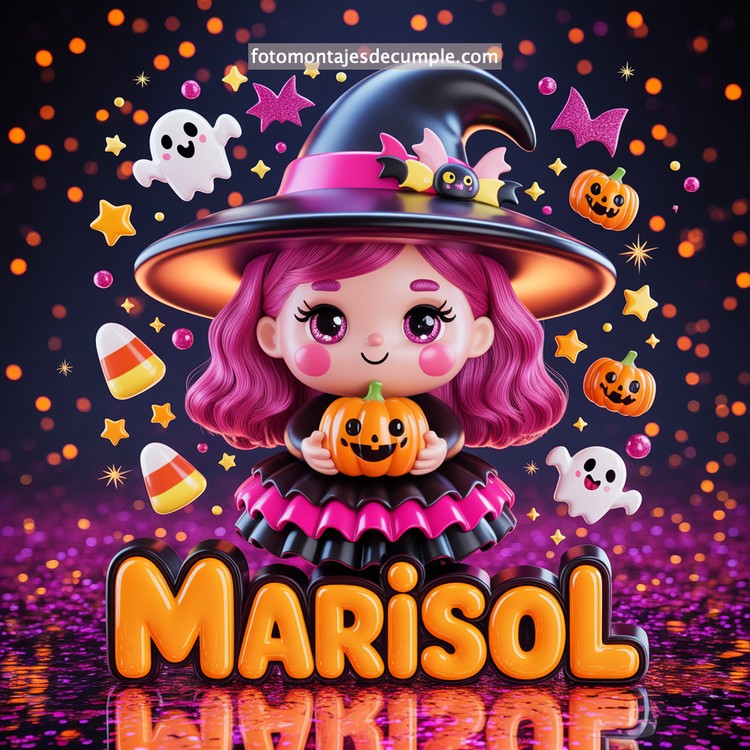 nombres brujita halloween gratis