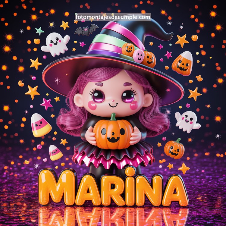 nombres brujita halloween gratis