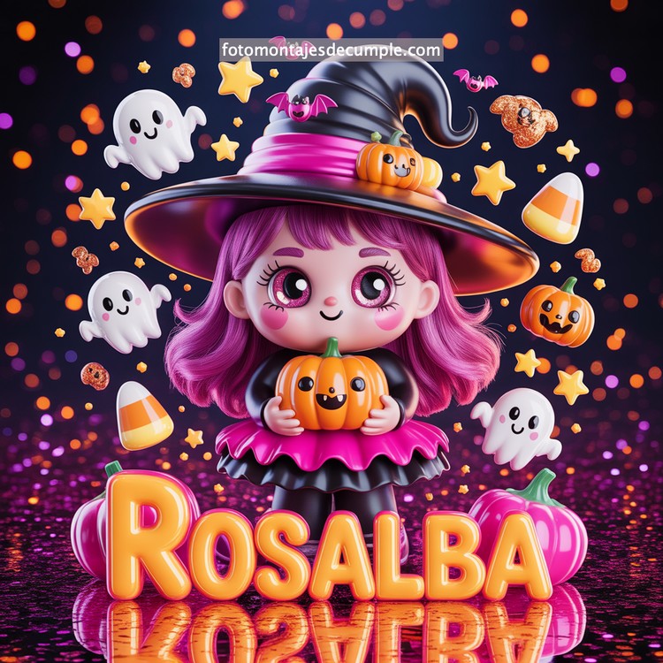 nombres brujita halloween gratis