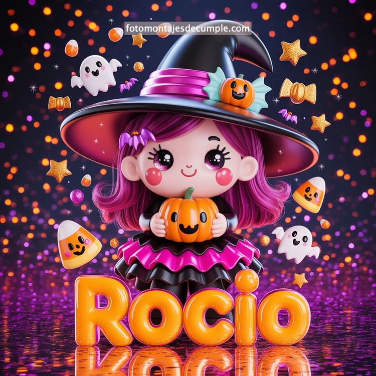 nombres brujita halloween gratis